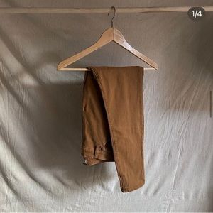 Rust High Riser Skinny Jean